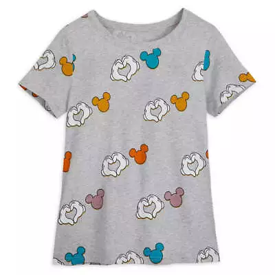 Disney I Love Mickey Mouse  Heart Hands T-Shirt For Women • $12.99