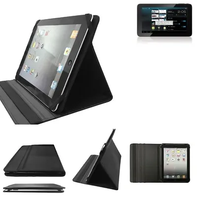 £27.88 • Buy Tablet Case For Archos Arnova 10d G3 Business Flip Cover PU Leather Black