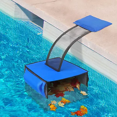 Swimming Pool Net Leaf Liberate Hands Skimmer With Animal Saving Escape Ramp • $39.53