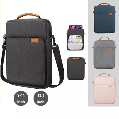 Messenge Laptop Shoulder Bag Storage Handbag Tablet Case For IPad Galaxy Tab HOT • $40.25