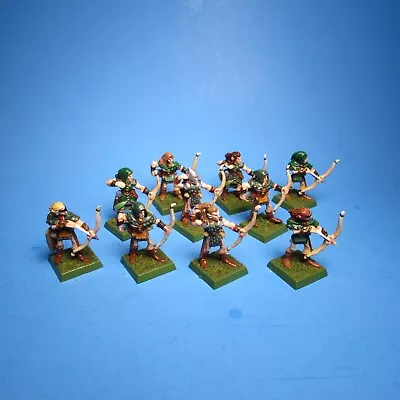$40 • Buy GW Warhammer Fantasy Wood Elves Archers X10 Metal Oop I37d