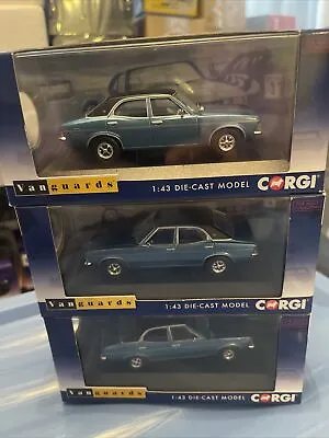 Vanguards Ford Cortina Mk3 2000GXL X3 SWAMPY’ Sapphire Blue’ Very Hard To Find. • £375