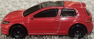 Hot Wheels Volkswagen Golf Mk7 Red Loose • $2.99