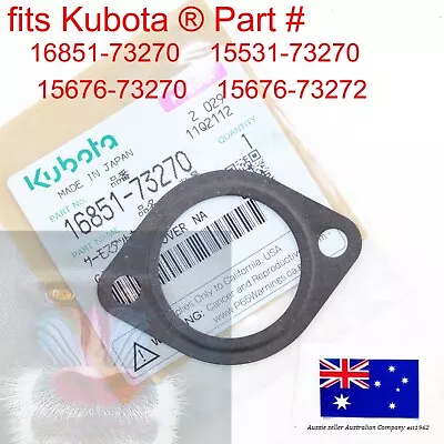 Kubota Thermostat Gasket BX1880 F2000 F2100 F2100E F2400 FZ2100 FZ2400 • $14.89