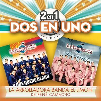 La Arrolladora Banda El Limon De Rene Camacho 2en1 New Cd • $9.02