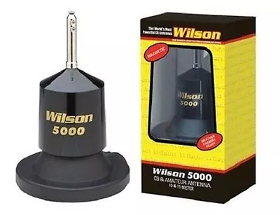 Wilson 5000 Hi Power Magnet Mag Mount CB Radio Antenna NEW! With 62.5  WHIP • $149.99