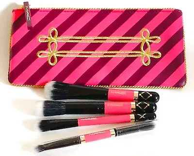 Mac Brush Set Nutcracker SWEET MINERALIZE Travel 188SE 159SE 287SE 283 Pouch • $22.99