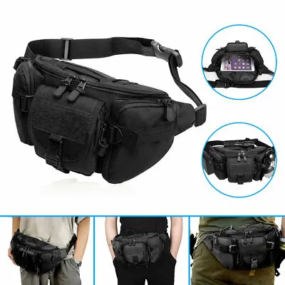 Outdoor Tactical Waist Fanny Pack Belt Bag Phone Pouch Military Camping Hiking • $15.49