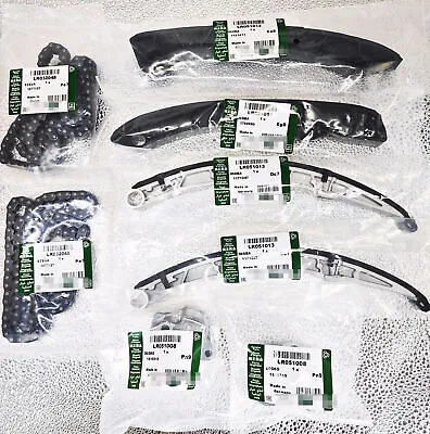 NEW Land Rover LR4 Range Rover Jaguar 3.0L 5.0L V8 V6 DOHC TIMING CHAIN KIT 8PCS • $196.50