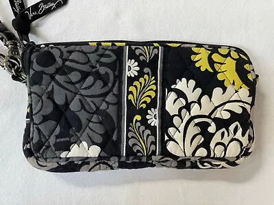 Vera Bradley Baroque Cosmetic Bag Wristlet Zipper Top Divided Inside  • $12