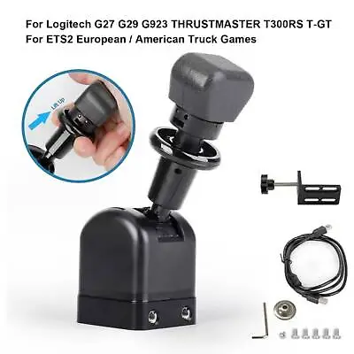 For Euro / American Logitech G27 G29 G923 THRUSTMASTER T300RS USB Sim Handbrake • $144.21