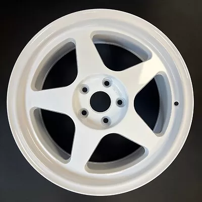 White SPOON STYLE WHEELS 17X8 CIVIC Si Rsx Tsx S2000 DC5 FG FA  EP3 5x114 Jdm • $850