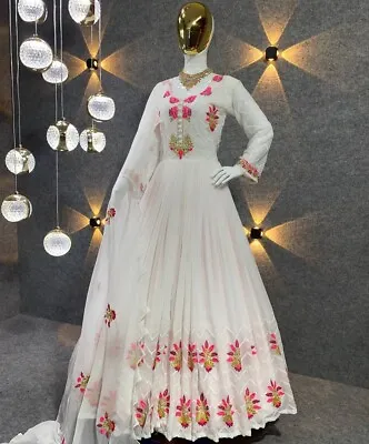 Salwar Kameez Pakistani Indian Suit New Wedding Gown Party Wear Dress Bollywood • $89.10
