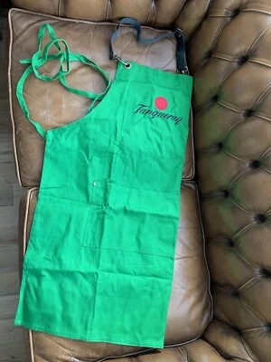 £8.99 • Buy Tanqueray Gin Apron Green With Leather Neck Strap Bar / Barbecue NEW 