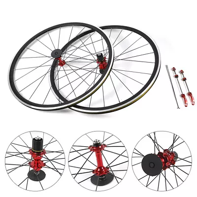 7/8/9/10/11 Speed Cassette Wheel 700C Road Bike Bicycle Front Rear Rim C/V Brake • $111.15