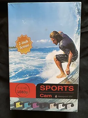 £13.99 • Buy LCD Full HD 1080P Action Camera Sports Cam Underwater - Read Description