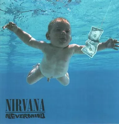 Nirvana Nevermind LP Vinyl Europe Geffen 1991 Heavy Vinyl Reissue 4244251 • $84.81