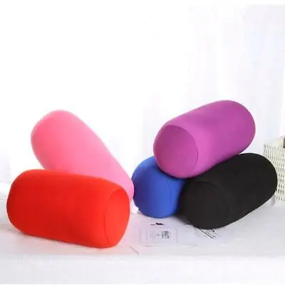 Portable Microbead Cushion Support Pillow For Neck Waist Back Head Sleep Travel • £9.58