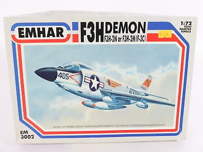 F3h Demon F3h-2n F3h-2m (f-3c) Fighter Jet Airplane EMHAR Kit 1:72 Em3002 • $15