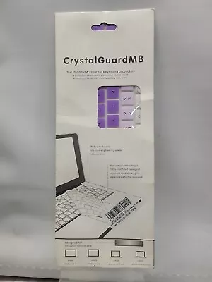 Crystal Guard MB MacBook Unibody Pro/Air Keyboard Cover Spill Protection Purple • $4.99