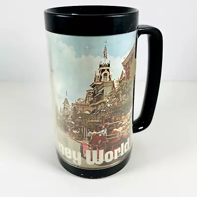 Vintage 1970s Walt Disney World Insulated THERMO-SERV Plastic Mug/Cup Castle • $14