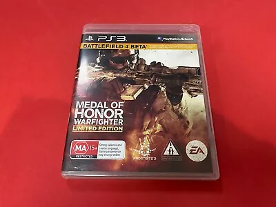 Medal Of Honor: Warfighter (Sony PlayStation 3 2012) • $10.95