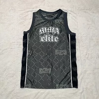 MMA Elite Tank Top Small Mixed Martial Arts Y2k Cage Fighting Grunge Punk Style • $26.31