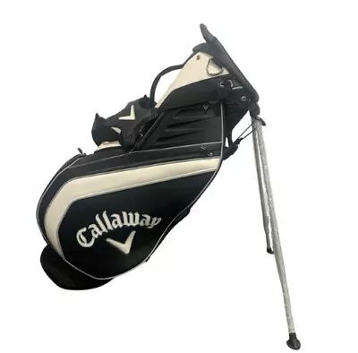 Callaway Staff Stand Golf Bag 5119444 - New - Black/White • $288.80