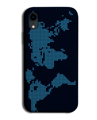 Digital World Map Design Phone Case Cover Globe Atlas Shapes Future Tech Q187 • £13.95
