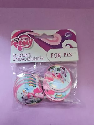 Wilton My Little Pony Fun Pix Cupcake Toppers 24 Ct • $2.50