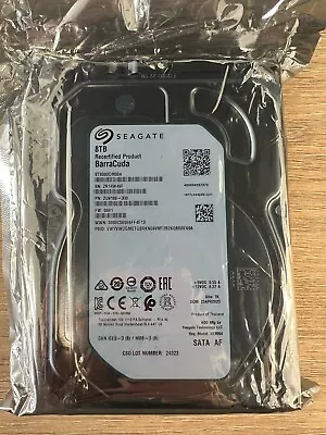 Seagate Barracuda 8TB Internal 5400 RPM 2.0  (ST8000DM004) Hard Drive • £89.99