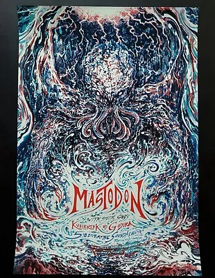 Mastodon *Toronto ON '14* Miles Tsang Poster • $400