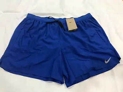 Nike Dri-Fit Stride Men's Size XXL 5  Brief-Lined Running Shorts $55 NWT • $27.89