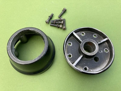 £125 • Buy Original 1960's  Lotus Elan  Colin Chapman   Alloy Steering Wheel Boss-PLZ Read