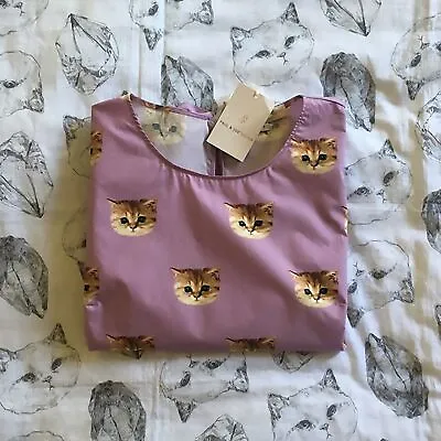 ❤︎ Paul & Joe Sister ❤︎ Cute Kitty Face Blouse - MAUVE - Size1 • $160