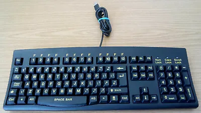 Accuratus ACK-260U Big Button Keyboard • £12.50