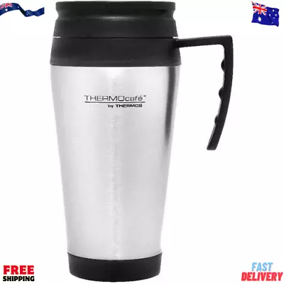 Thermocafe By Thermos Stainless Steel Outer Foam Insulated Travel Mug 400Ml DF • $15.35