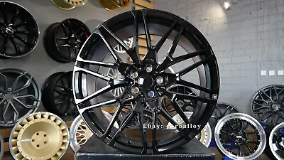 New 21'' 5x112 Style 818M Performance Black Wheels Rims For X5 X6 X7 G05 G06 G07 • $2841.84