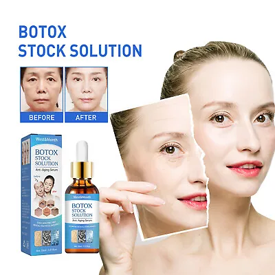 £4.58 • Buy Botox Wrinkle Remover Instant Anti-Aging Face Serum Retinol Skin Tightening