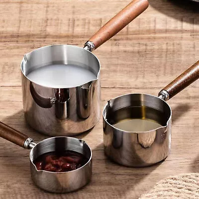 Cooking Pot Milk Pot Gravy Frying Saucepan Non Stick Small Mini Sauce Soup Pan • $13.29