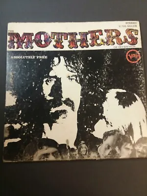 The Mothers Of Invention Absolutely Free Vinyl LP Frank Zappa V/V6-5013X Verve • $24