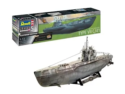 $128.30 • Buy Revell 05163 - 1/72 German U Boat Type VII C/41 - Platinum Edition - New
