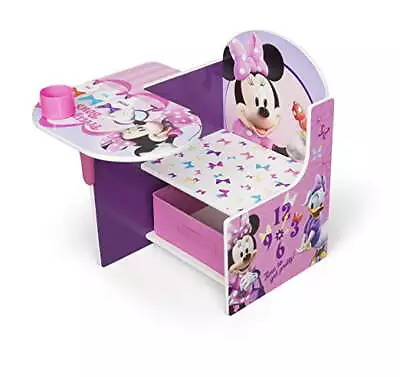 Disney Minnie Mouse Chair Desk With Storage Bin Pink • $39.99