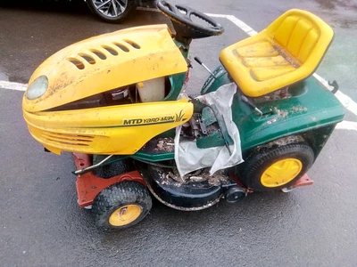 £50 • Buy MTD Yardman Ride On Lawn Mower (spares Or Repairs)