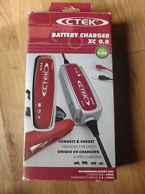 £44.99 • Buy CTEK XC 0.8 6V Battery Charger / Conditioner (XC 800)