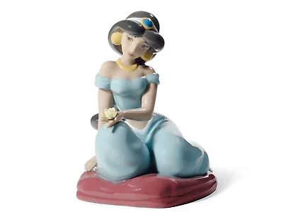 Nao By Lladro Jasmine Disney Princess #1716 Brand Nib Aladdin Flower Save$ F/sh • £193.02