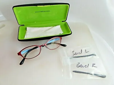 BEVEL 8611 Women’s Eyeglasses GUIDETTE AUSB 49-16mm Blue-Gray-Copper Exc Cond • $99