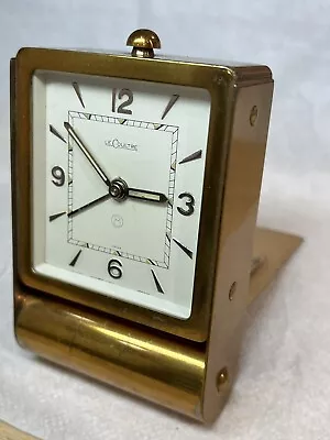 Vintage Jaeger Lecoultre Memovox 8 Days Alarm Clock Working • $120