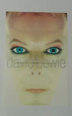 $60 • Buy David Bowie Concert Poster From 1997 San Francisco Original New Condition!
