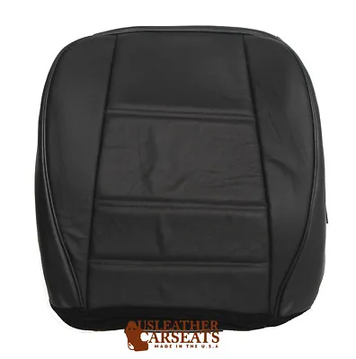 99-04 Ford Mustang V6 Convertible Driver Side Bottom Leather Seat Cover Black • $99.99